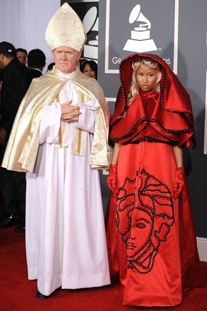 Nicki Minaj at the 2012 Grammy Awards