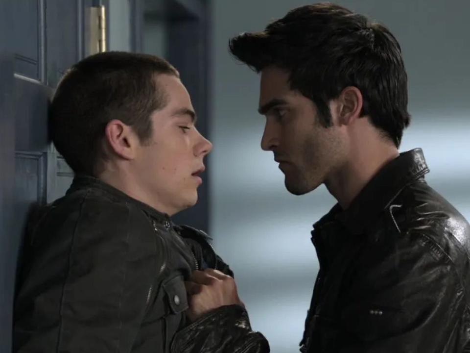 stiles derek on teen wolf