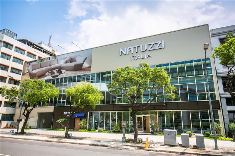 NATUZZI台中概念店插旗七期蛋黃區，開立600坪全台最大品牌專賣店。（圖／品牌業者提供）