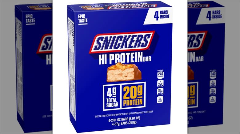 Box of Snickers Hi Protein
