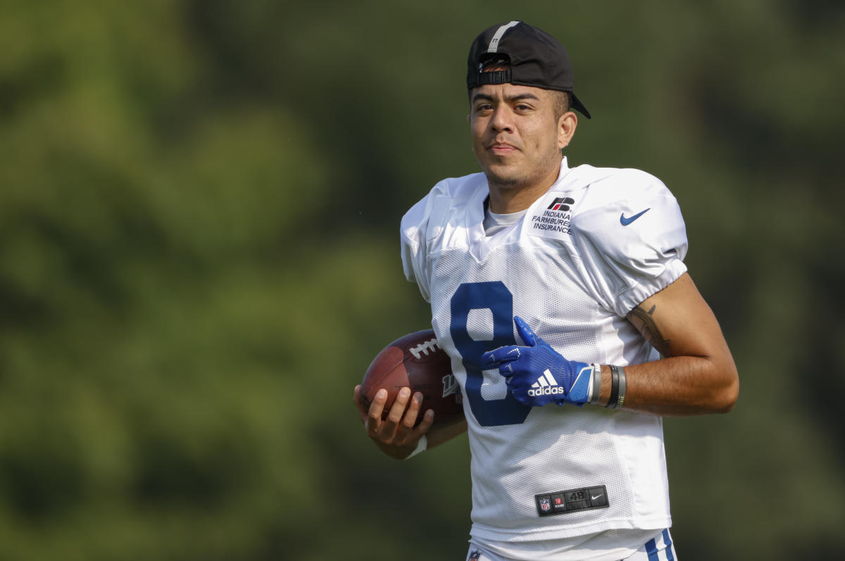 Sunday Night Football on NBC - Indianapolis Colts punter Rigoberto Sanchez  learned he has a cancerous tumor. Sanchez said he's thankful it'll be  removed on Tuesday, and was discovered before it could