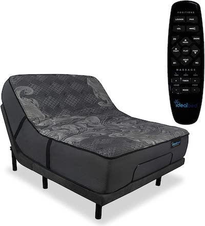 iDealBed iQ5 Luxury Hybrid Mattress and Adjustable Bed Sleep System