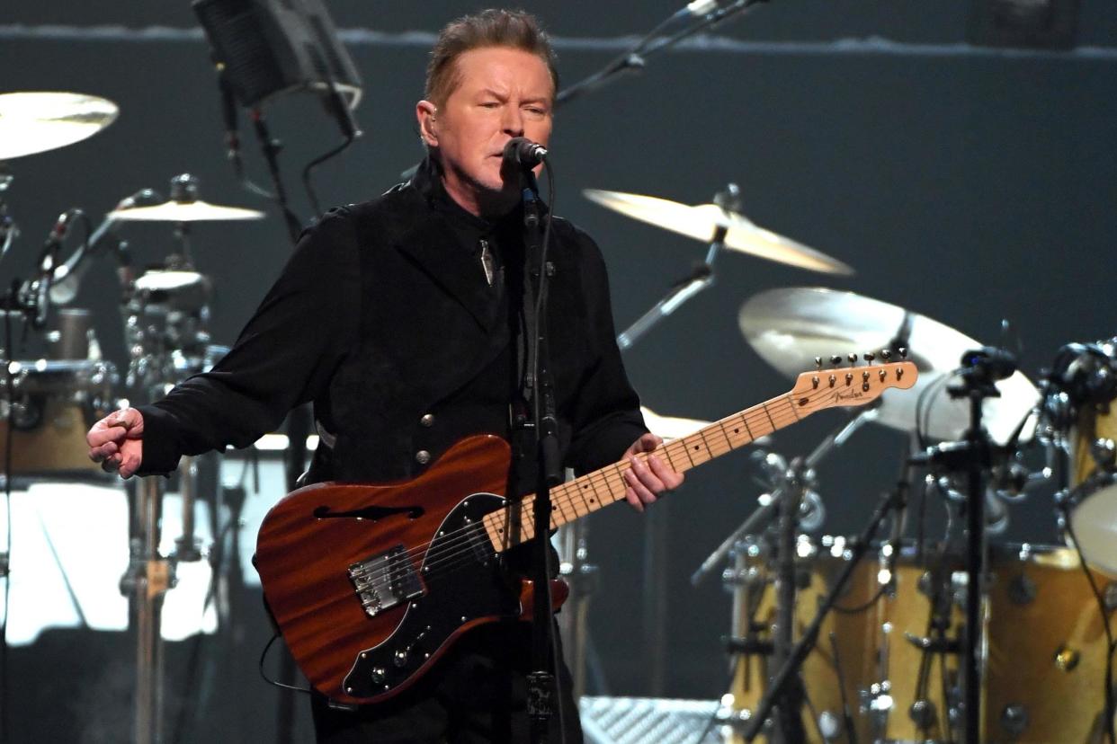 Don Henley of the Eagles performs at the MGM Grand Garden Arena on 27 September 2019 in Las Vegas, Nevada: Ethan Miller/Getty Images