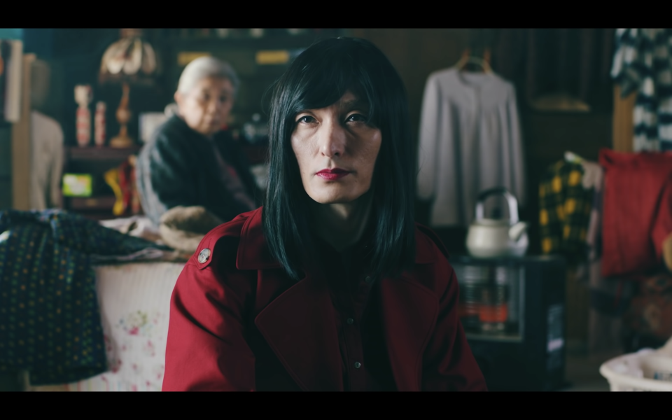 Tsuyoshi Kusanagi in Japanese film Midnight Swan. The former SMAP singer plays a transgender woman.