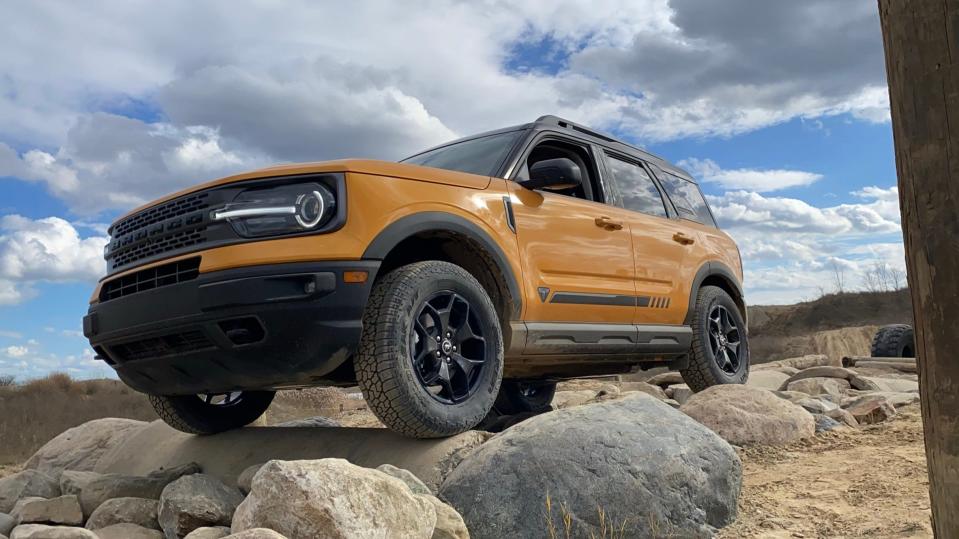 The 2021 Ford Bronco Sport compact SUV went on sale in late in 2020. During its first full year of production, sales are exceeding those of direct competitor Jeep Cherokee.