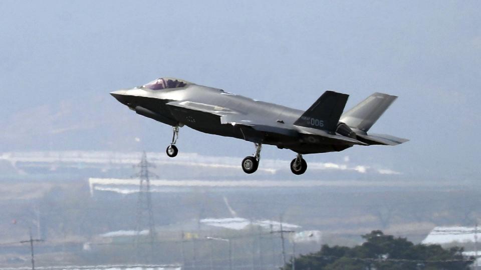 Die USA machen Ernst und werfen die Türkei wegen des Kaufs eines russischen Raketenabwehrsystems aus dem F-35- Kampfjet-Programm. Foto: Kang Jong-Min/Newsis/AP