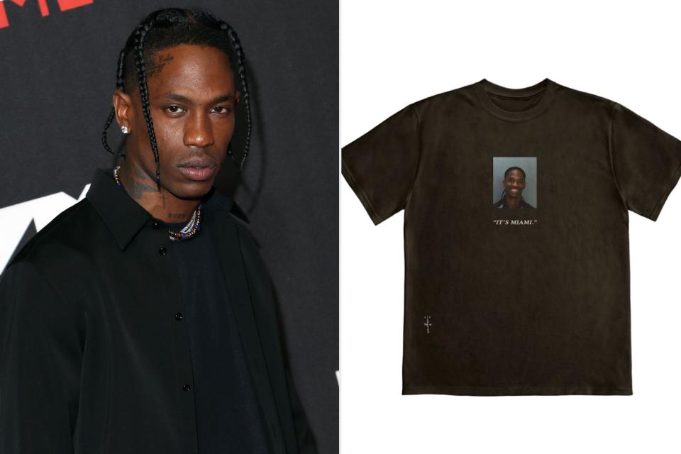 <p>Rob Kim/FilmMagic, shop.travisscott.com</p> Travis Scott.