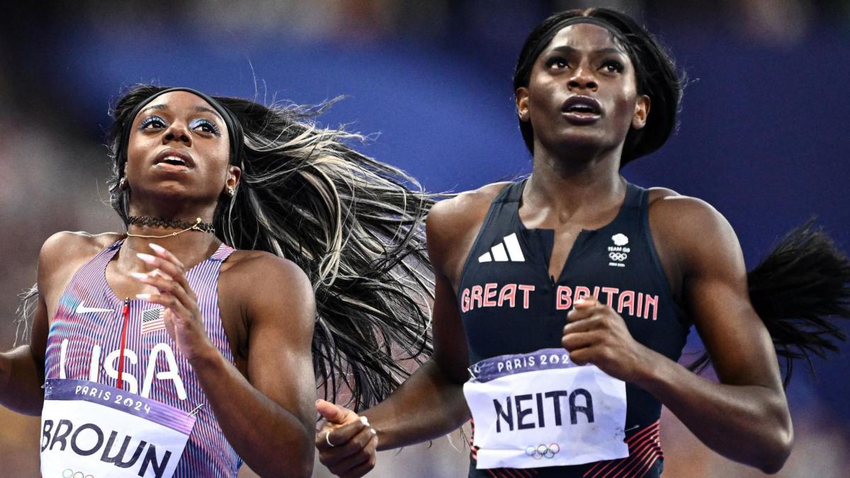 GB's Neita & AsherSmith reach Olympic 200m final