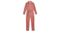 <p>Boiler suits are still very much on-trend and this corduroy number from Topshop will give you years of wear. It also comes in black, if you’re not sure about the pink. It’s currently in the sale so move quickly… <a rel="nofollow noopener" href="http://www.topshop.com/en/tsuk/product/clothing-427/playsuits-jumpsuits-2159081/pink-corduroy-boiler-suit-8358945" target="_blank" data-ylk="slk:Shop now.;elm:context_link;itc:0;sec:content-canvas" class="link "><em>Shop now.</em></a> </p>