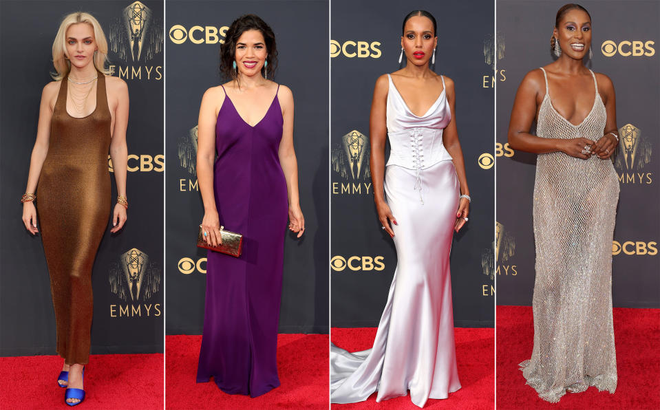 From left: Madeline Brewer, America Ferrara, Issa Rae, Kerry Washington (Getty Images)