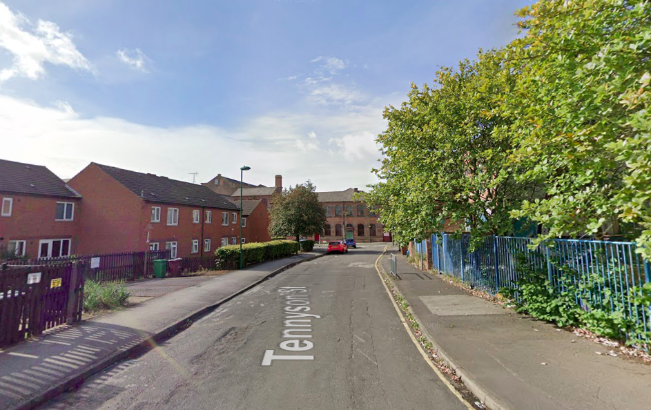 Thomas Duncan Miller died after falling from the roof of a building on Tennyson Street, Nottingham. (Google)