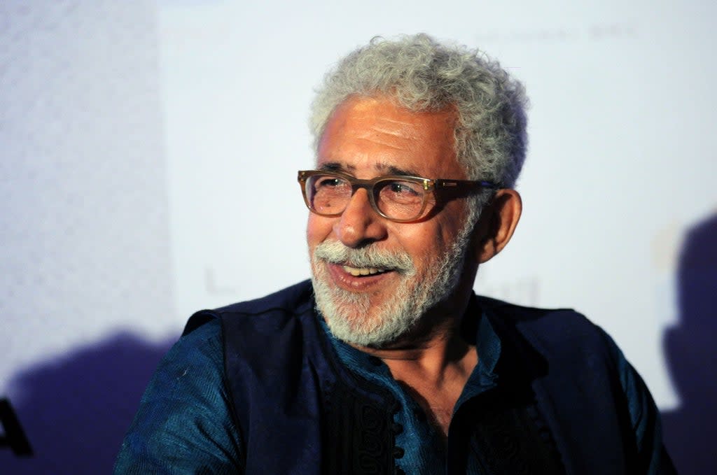 File image: Naseeruddin Shah attends the book launch of ‘The Village of Pointless Conversation’ in 2016 (AFP via Getty Images)