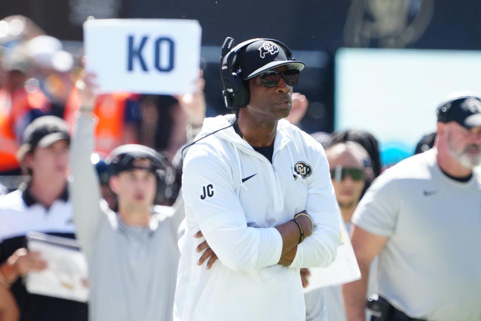 Colorado coach Deion Sanders has the Buffaloes off to a 2-0 start after beating Nebraska.