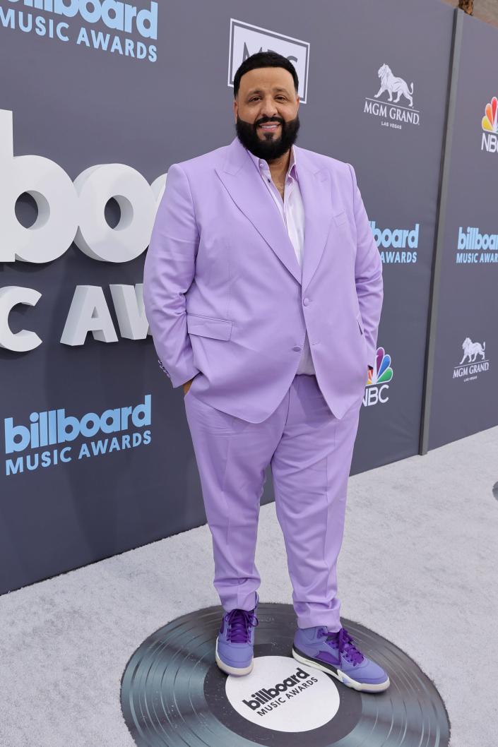 DJ Khaled at the 2022 Billboard Music Awards in Las Vegas.