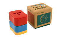 <p>Streamline your carry-on with this color-coded 4-in-1 power adapter cube that’ll cover your charging needs in 150 countries. Flight 001’s corresponding world map helps you quickly determine which component to use, and the modular design minimizes the jumble in your bag and ensures smaller pieces won’t get lost in the shuffle.</p> <p><strong>To buy:</strong> <a rel="nofollow noopener" href="https://www.amazon.com/Flight-001-FLI22318-4-in-1-Adapter/dp/B00F0SH5M8/" target="_blank" data-ylk="slk:amazon.com;elm:context_link;itc:0;sec:content-canvas" class="link ">amazon.com</a>, $25</p>