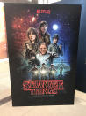 <p>Right before Comic-Con visitors entered the makeshift Hawkins, they could pose as Eleven in the <i>Stranger Things</i> poster. <br><br>(Photo: Giana Mucci/Yahoo) </p>