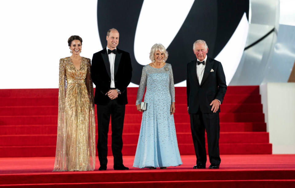 Kate Middleton, Prince William, Prince Charles and Camilla