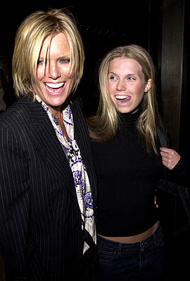 Patti Hansen and Theodora Richards at the New York premiere of Miramax's Bridget Jones's Diary