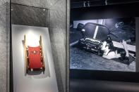 <p>Also in the Stories of Cinema section, the Rosebud sled from Orson Welles' <em>Citizen Kane.</em></p>