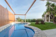 <p>A five-minute walk from Znjan Beach and 25 minutes from the centre of Split, this Airbnb offers a spacious garden and a spectacular view of the islands. The apartment is located on the ground floor of a private house. There's a barbecue, a sandbox for children and a family-friendly interior space.</p><p><strong>Sleeps: </strong>6</p><p><strong>Price:</strong> £86 per night</p><p><a class="link " href="https://airbnb.pvxt.net/doL25j" rel="nofollow noopener" target="_blank" data-ylk="slk:SEE INSIDE;elm:context_link;itc:0;sec:content-canvas">SEE INSIDE</a></p>