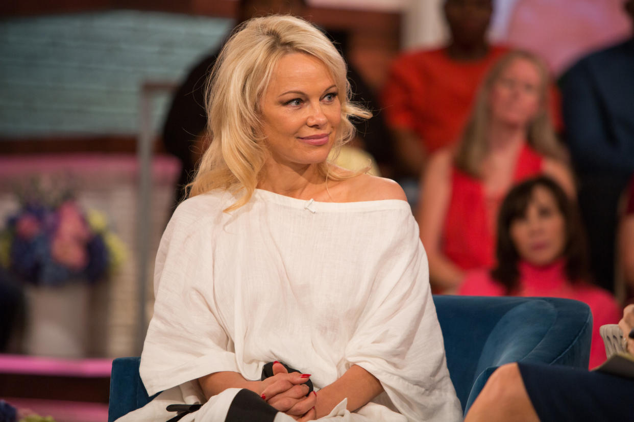 Pamela Anderson has reportedly split with Jon Peters, her husband of 12 days. (Photo: Nathan Congleton/NBC/NBCU Photo Bank)