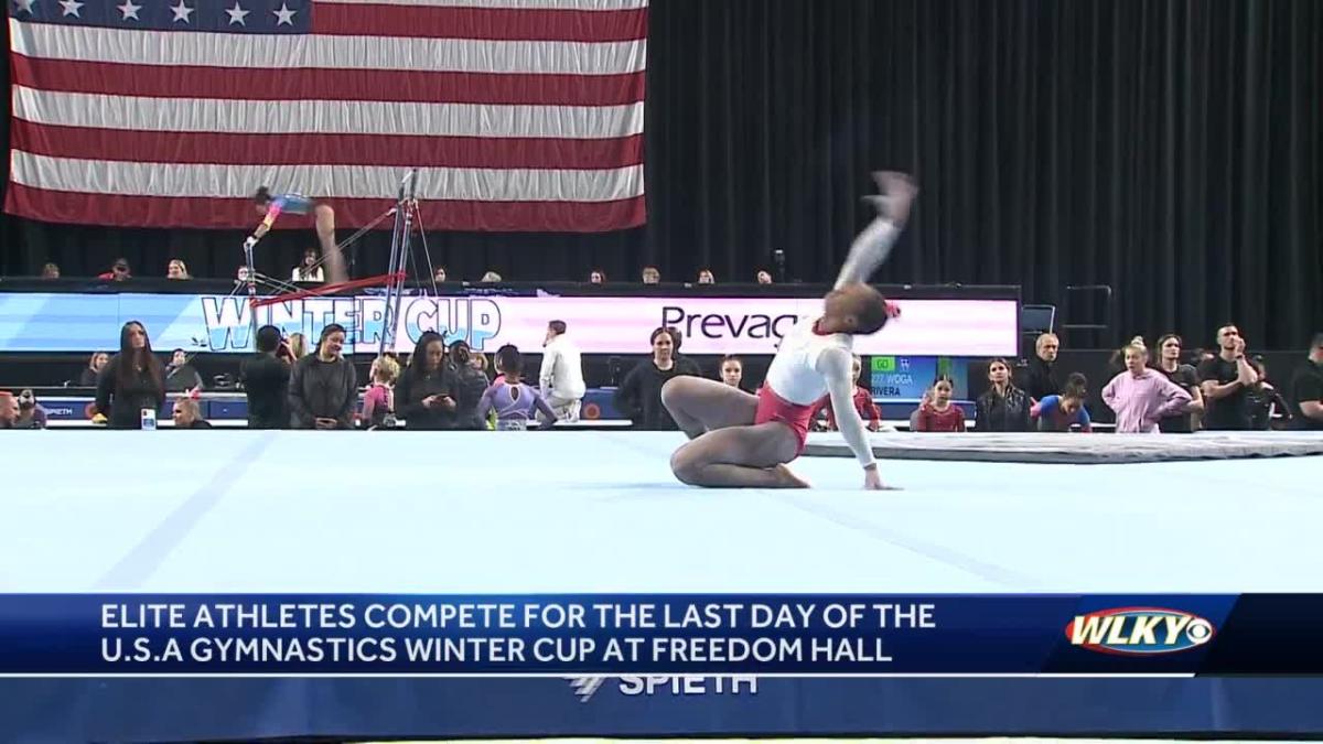 USA Gymnastics Winter Cup wraps up this weekend at Freedom Hall