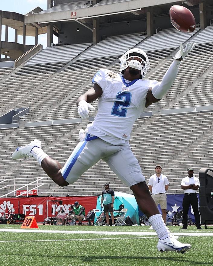 Johnnie Dixon of the New Orleans Breakers is among the USFL players who will be in Canton Saturday for the USFL playoffs. The former Ohio State University wide receiver is hoping his time in the USFL leads to another opportunity in the NFL.