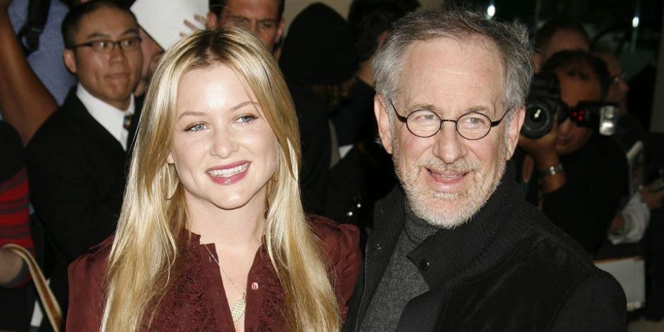 Jessica Capshaw and Steven Spielberg