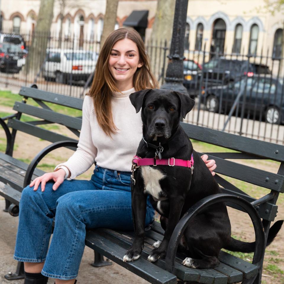 'The dog park is just as important to her as it is to me.'