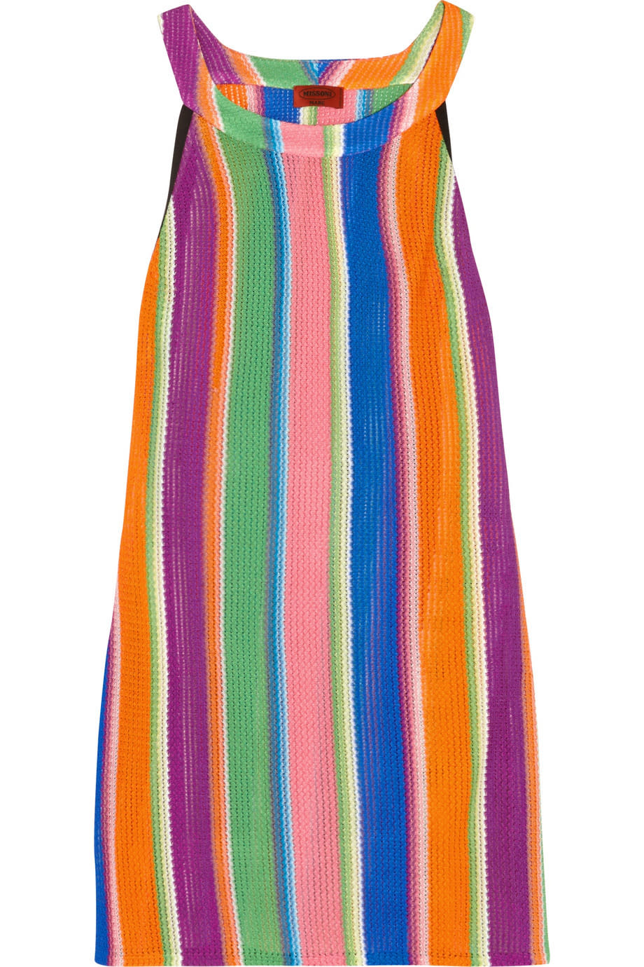 Missoni Striped Crocket-Knit Dress