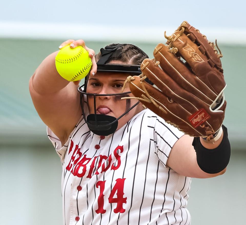 Loudonville ace hurler Natalee Buzzard was voted Ashland County's Athlete of the Week.