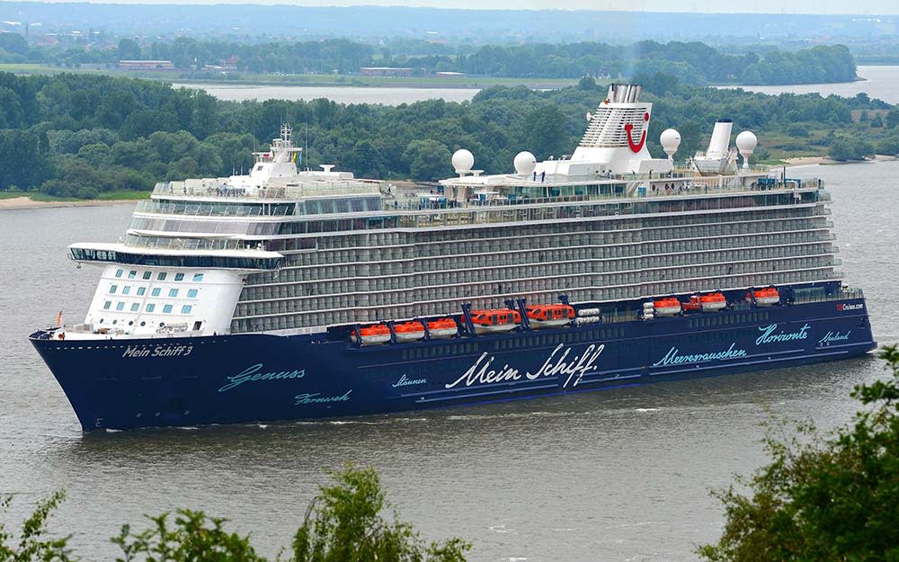 Mein Schiff 6 has been sailing passengers again since mid-September