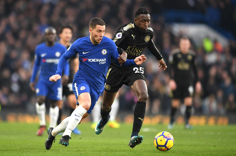 It was a man of the match performance from Wilfred Ndidi in the Premier League match between Chelsea and Leicester City at Stamford Bridge on January 13, 2018 in London, England.