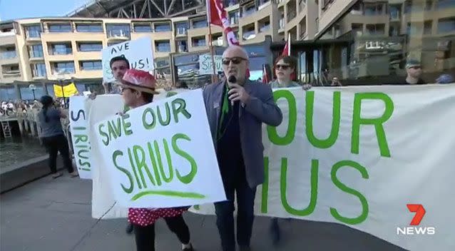 Despite the building now being vacant, campaigners are working effortlessly to prevent the demolition of the building. Source: 7 News