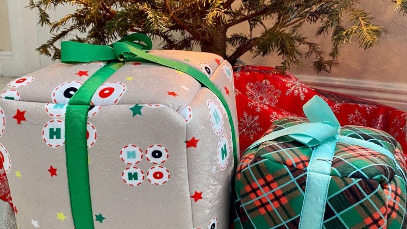 These presents look wrapped already.