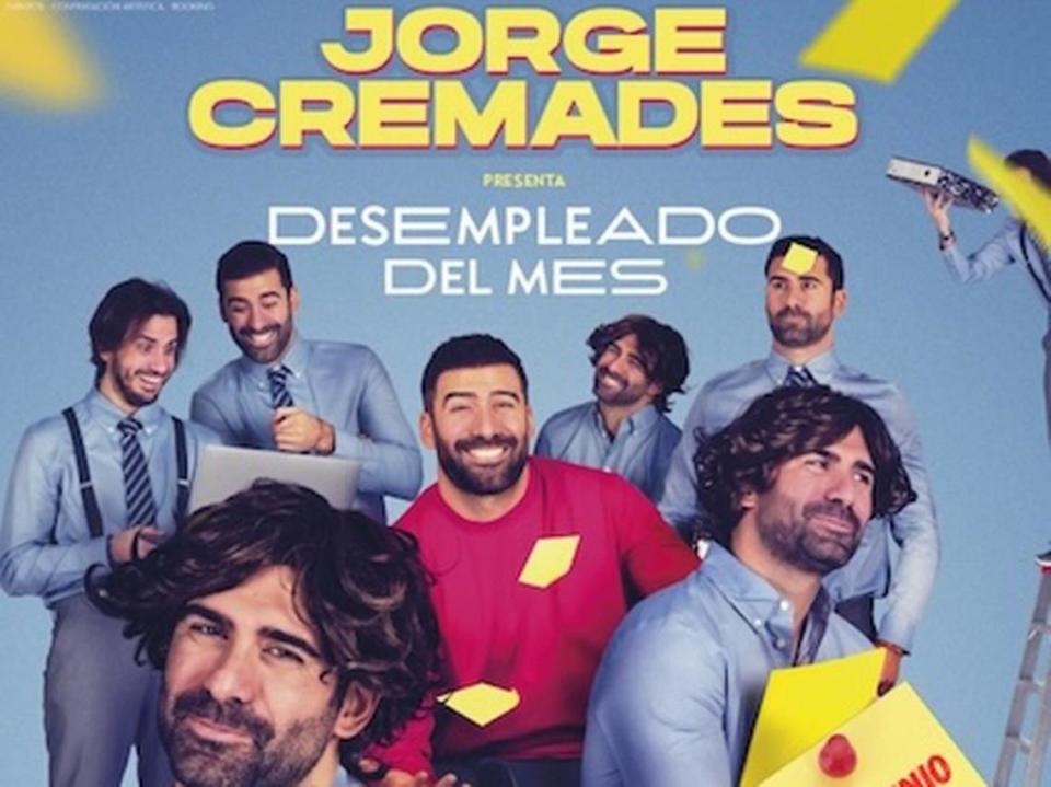 Jorge Cremades presenta: ‘Desempleado del mes’ en el Teatro Trail.