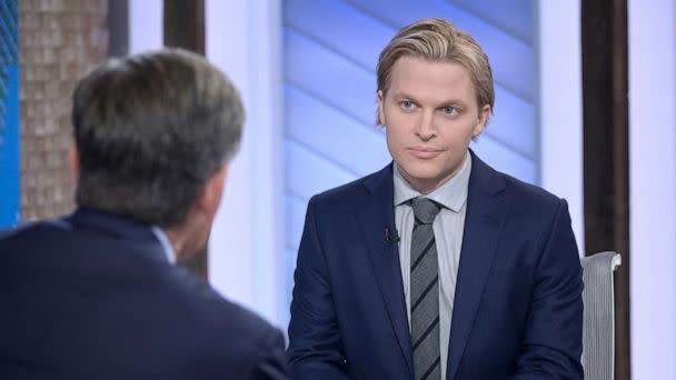 PHOTO: Ronan Farrow appears on 'Good Morning America,' Oct. 11, 2019. (Paula Lobo/Walt Disney Television)