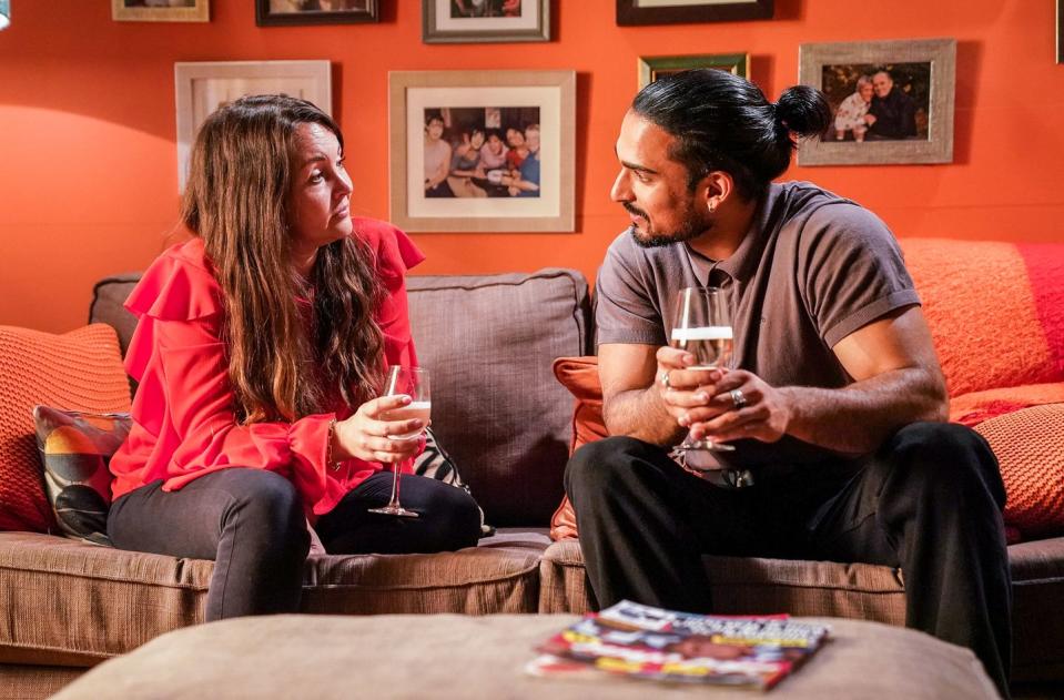 stacey slater and ravi gulati in eastenders