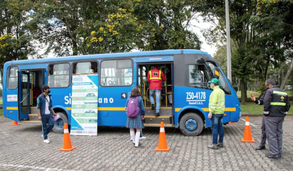 Subsidio de transporte en Bogotá para estudiantes ¿Cómo acceder? Foto: tomada de educacionbogota.edu.co