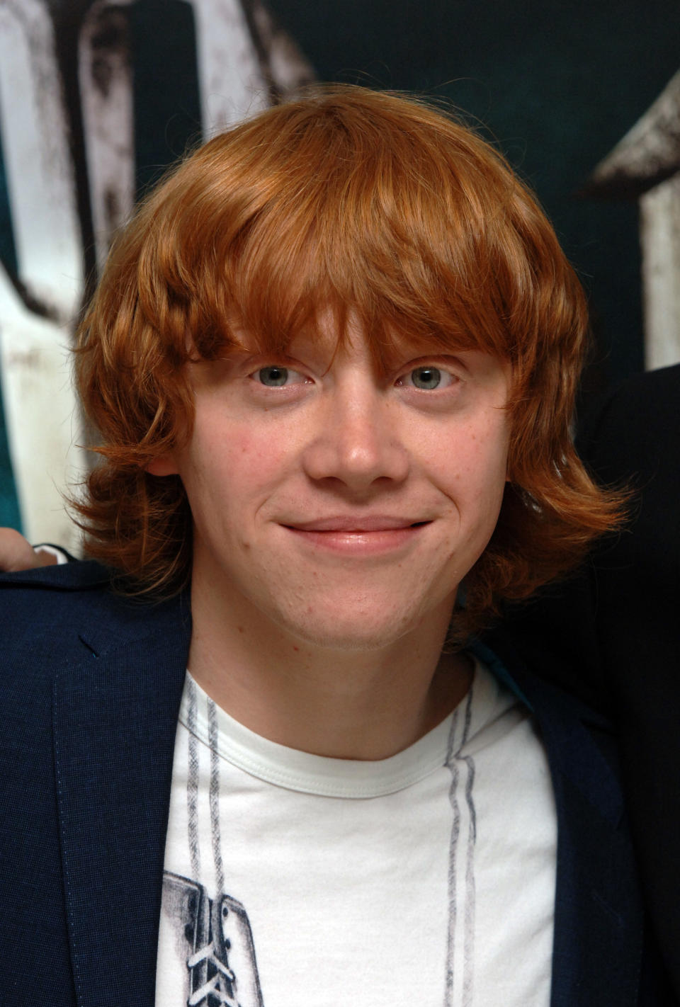 Rupert Grint arrives for the UK Premiere of Harry Potter And The Order Of The Phoenix at the Odeon Leicester Square, central London.