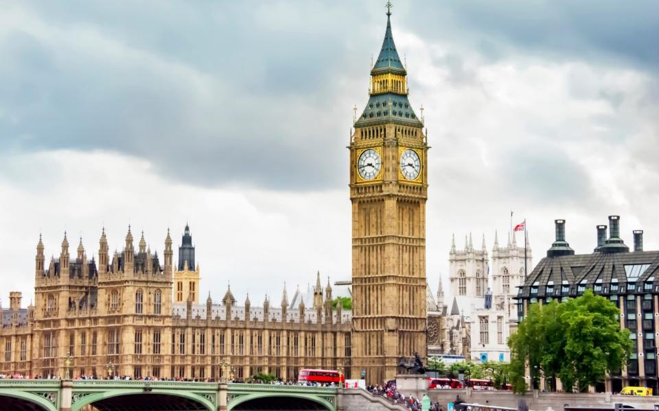 The north end of the Palace of Westminster, home to Big Ben - Kriangkrai Thitimakorn/Getty