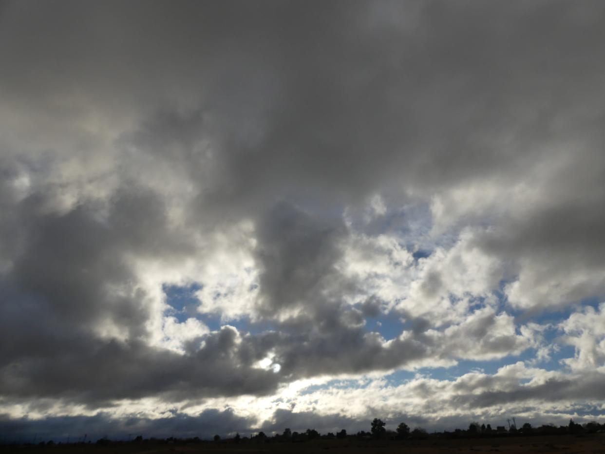 A Pacific storm system rolls into the High Desert on Wednesday. The storm is expected to bring heavy rain, strong winds and flooding.