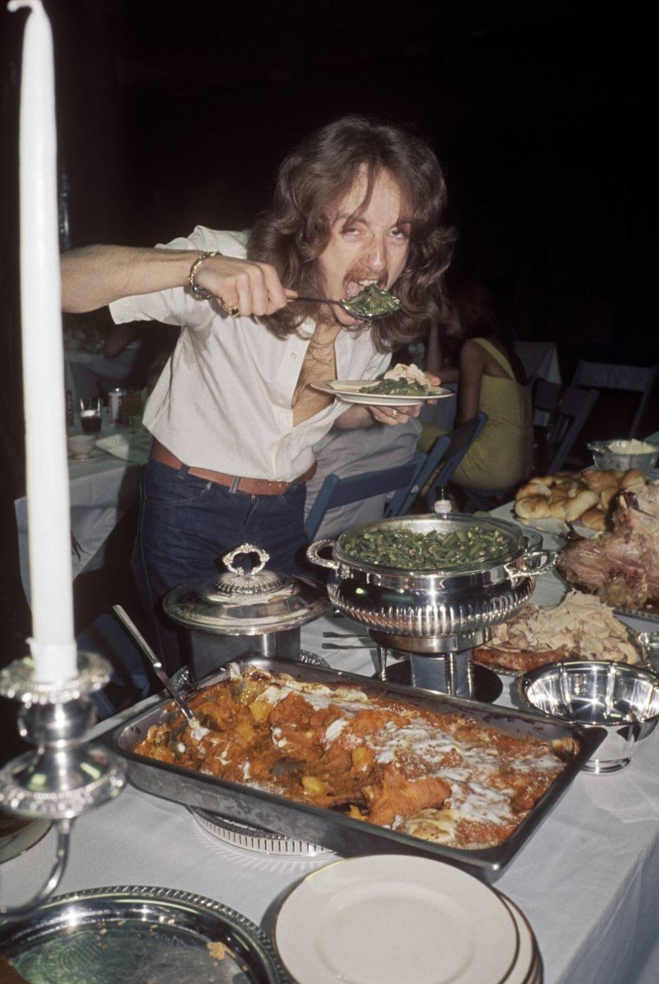 Photos of Musicians Backstage in the '70s