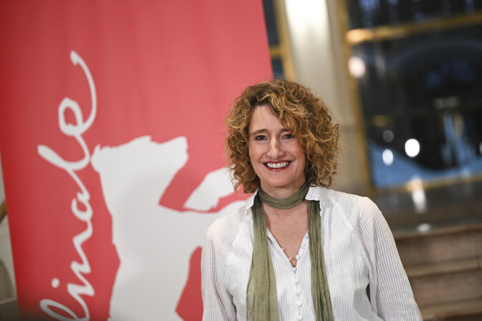 Tricia Tuttle en el Gropius Bau, en Berlín, el martes 12 de diciembre de 2023. Tricia Tuttle, exdirectora del Festival de Cine de Londres, será la nueva directora del Festival Internacional de Cine de Berlín el próximo año, anunció la ministra de Cultura alemana el 12 de diciembre de 2023. (Sebastian Christoph Gollnow/dpa via AP)