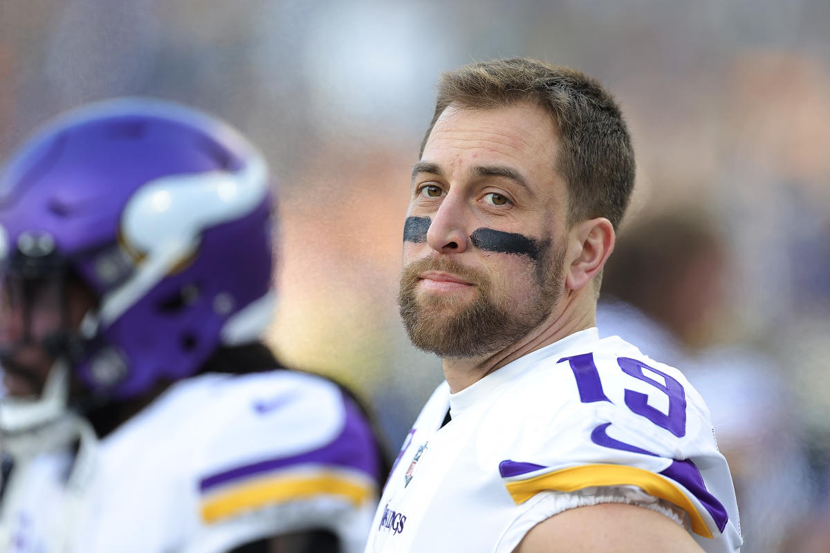 #Adam Thielen headed to Panthers after Vikings released him