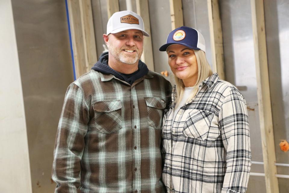 Aaron Jones and Carrie Law-Jones are working on renovations, as seen Wednesday, Feb. 7, 2024, to open SouthPort Kitchen and Bar in Rye.