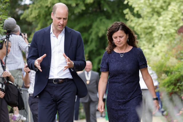 <p>Chris Jackson/Getty Images</p> Prince William in Lambeth, London