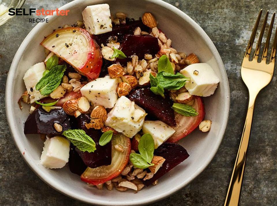 Beet and Mozzarella Salad