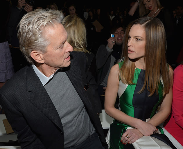 Michael Douglas, Hilary Swank