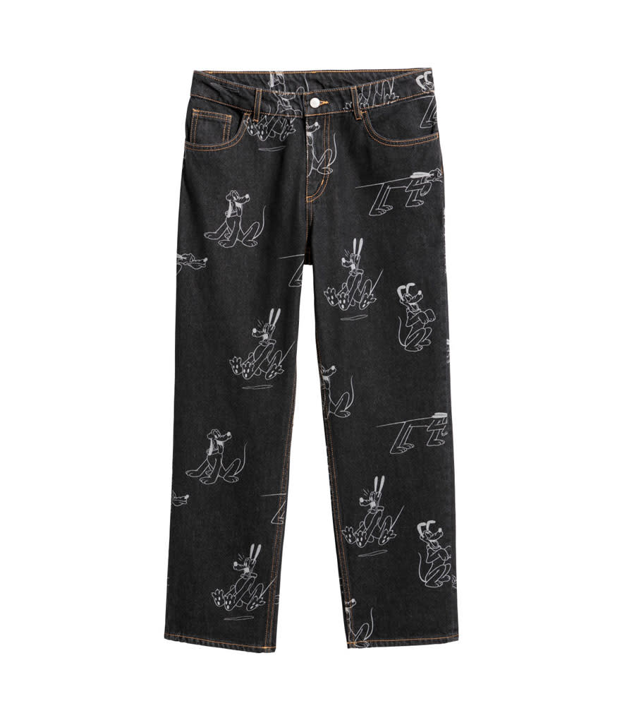 <p>Patterned Jeans, $39.99, <a rel="nofollow noopener" href="http://www.hm.com/us/product/93422?article=93422-A&cm_vc=SEARCH" target="_blank" data-ylk="slk:hm.com;elm:context_link;itc:0;sec:content-canvas" class="link ">hm.com</a> </p>